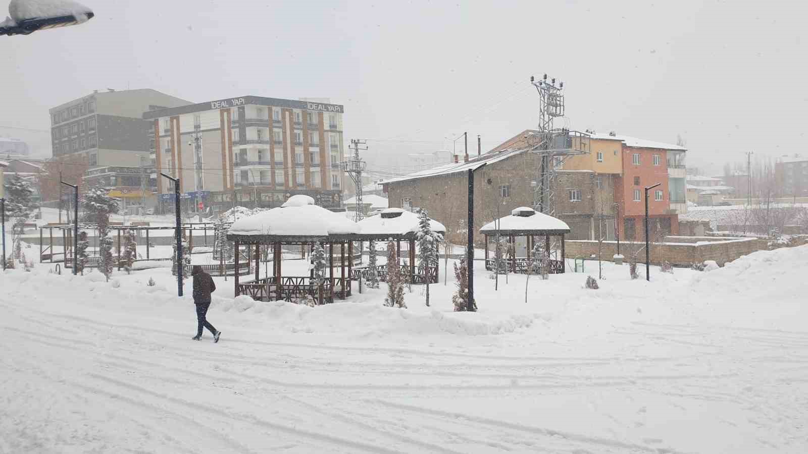 Başkale’de 19 yerleşim yerinin yolu ulaşıma kapandı
