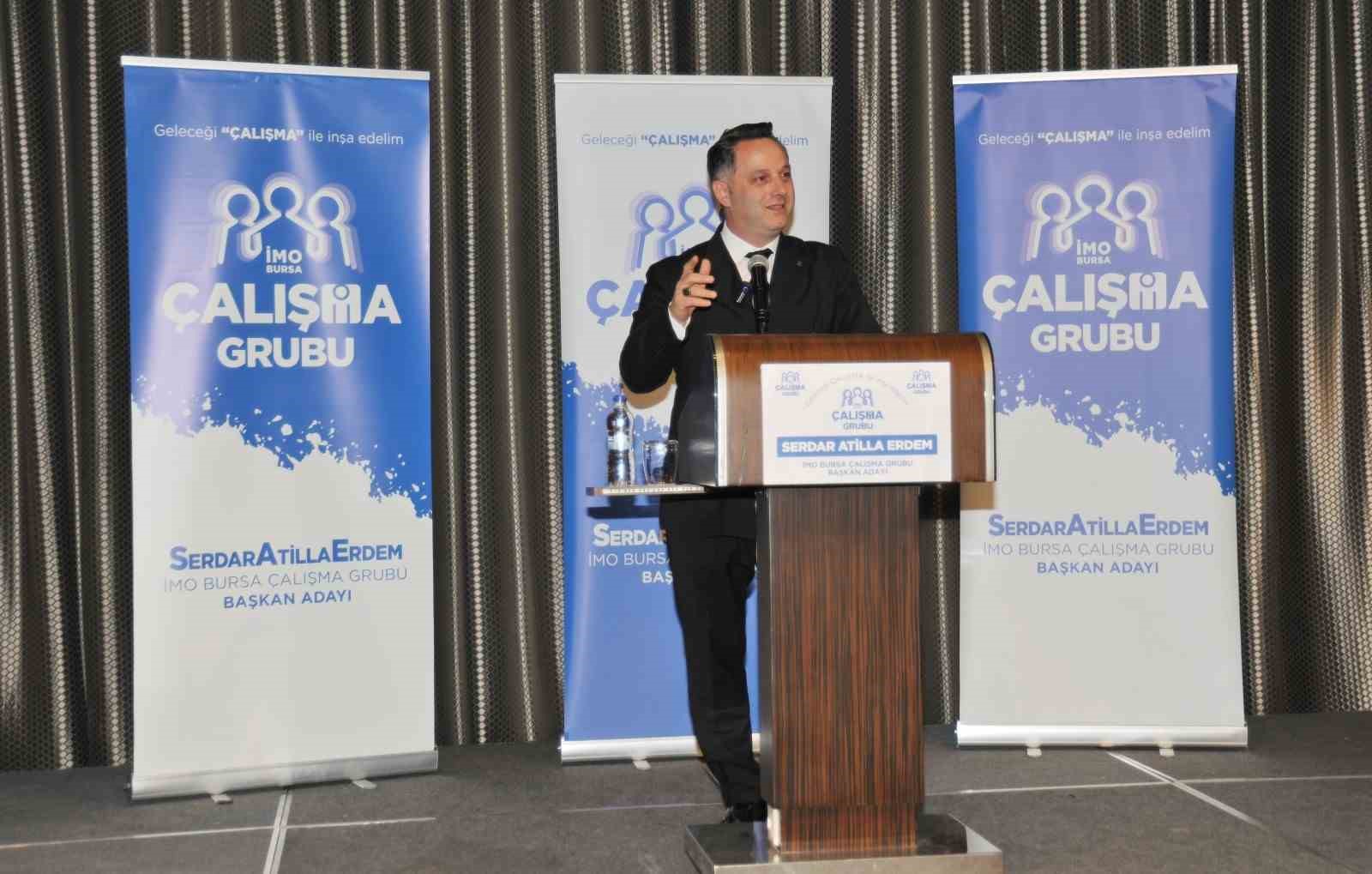 Başkan adayı Erdem, proje ve yönetim kurulu adaylarını tanıttı
