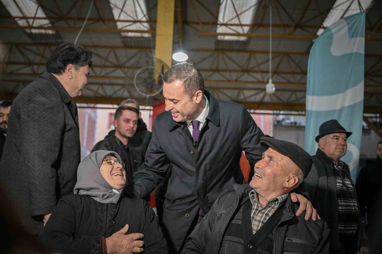 Başkan Akın Havranlı hemşehrileriyle aynı sofrada buluştu
