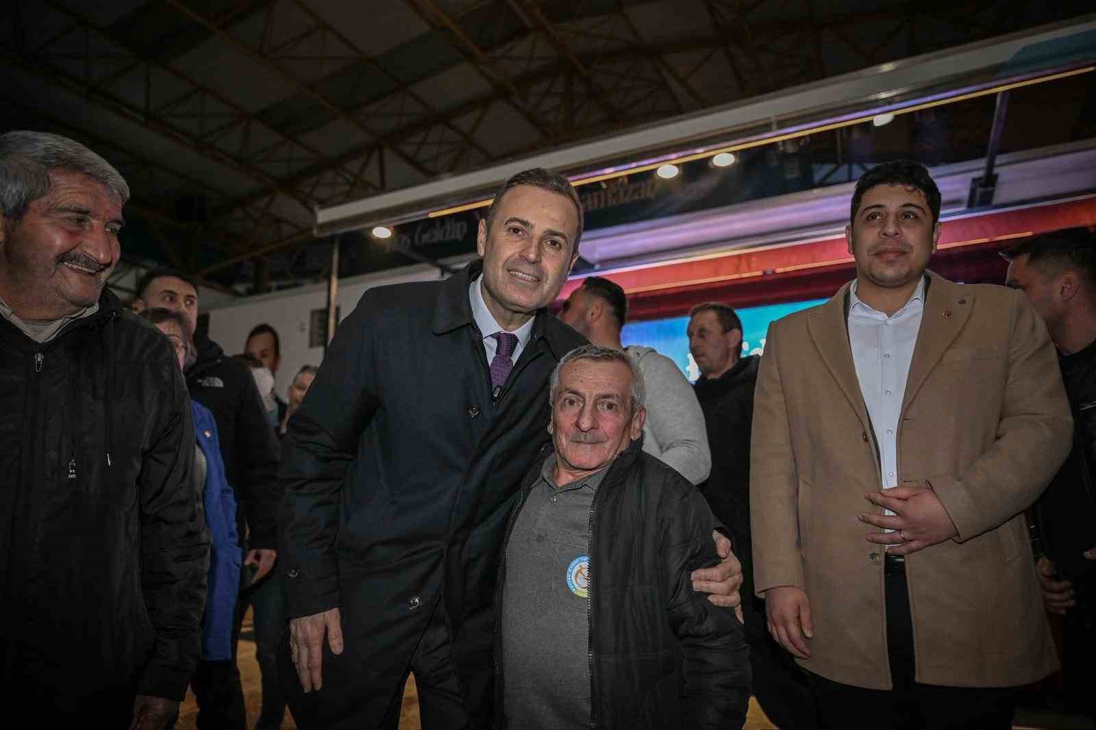 Başkan Akın Havranlı hemşehrileriyle aynı sofrada buluştu
