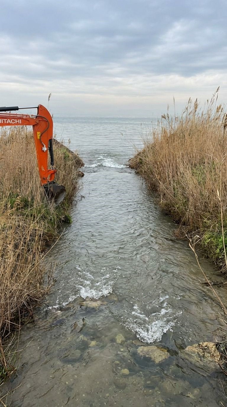 Başkan Akın’ın talimatıyla dere yataklarına hızlı müdahale
