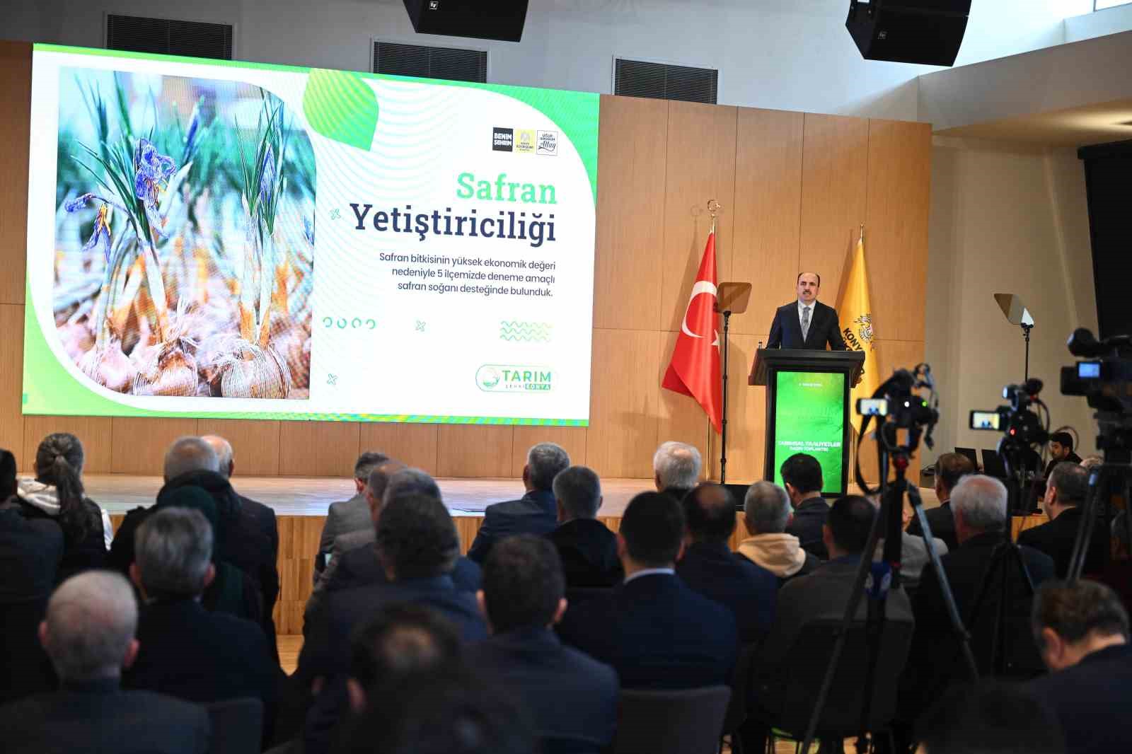 Başkan Altay: "Konya’mızın bereketli topraklarını hep birlikte daha güçlü yarınlara taşımaya devam edeceğiz"
