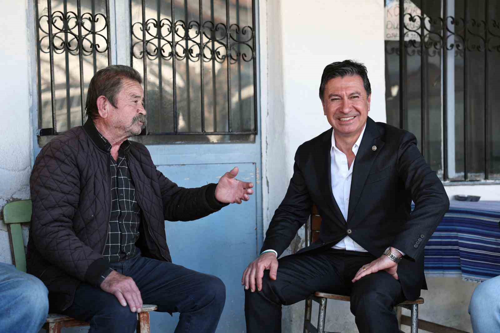 Başkan Aras Bafa’da halkla buluştu
