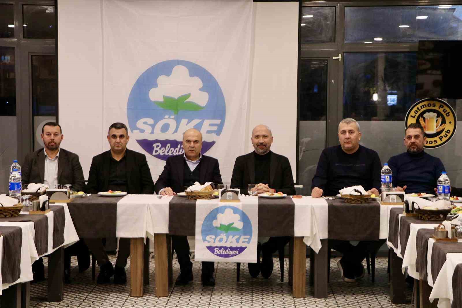 Başkan Arıkan, Söke basınıyla buluştu
Başkan Arıkan, Söke basınıyla buluştu