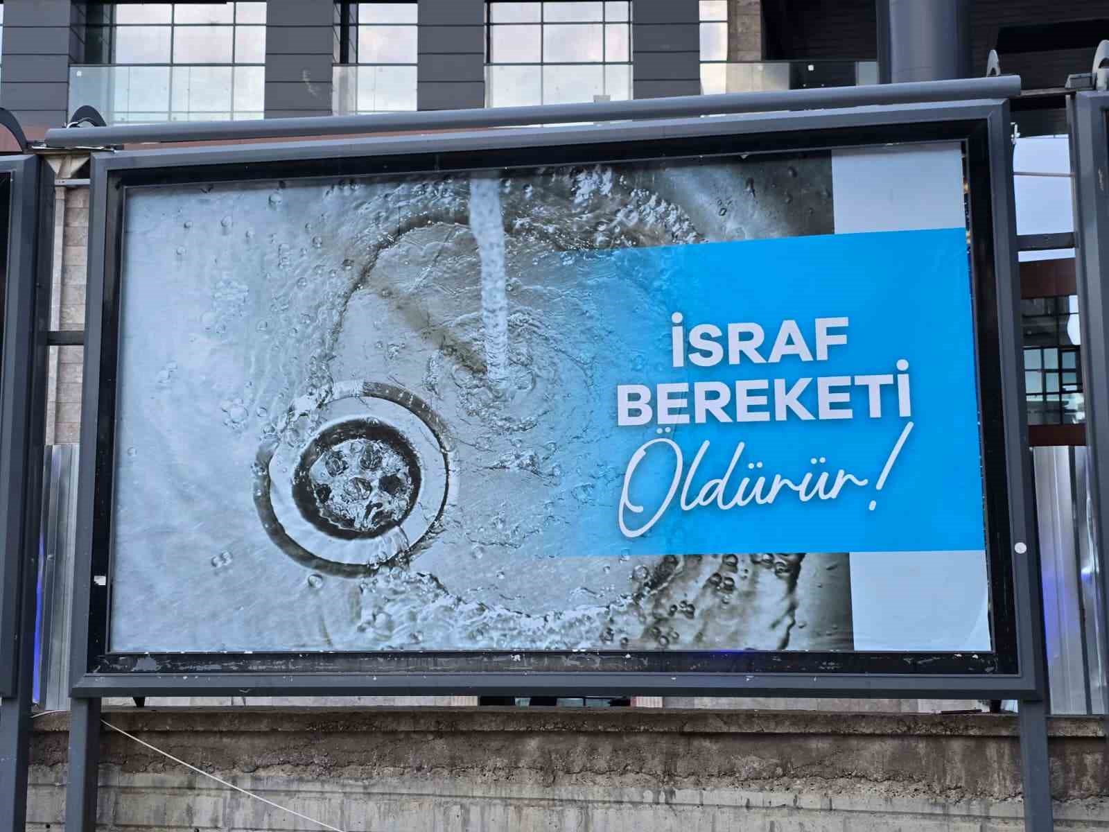 Başkan Arslan, su tasarrufu için destek istedi
