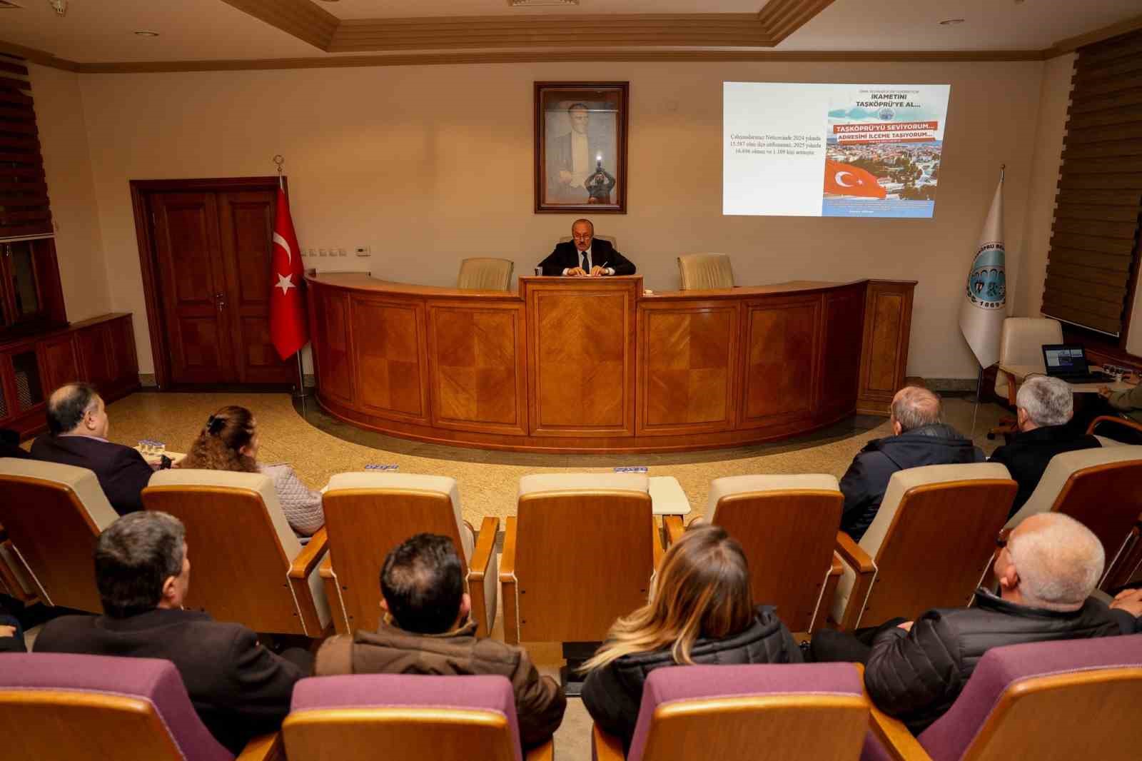 Başkan Arslan: "Taşköprü’yü geleceğe taşıyan adımları atıyoruz"
