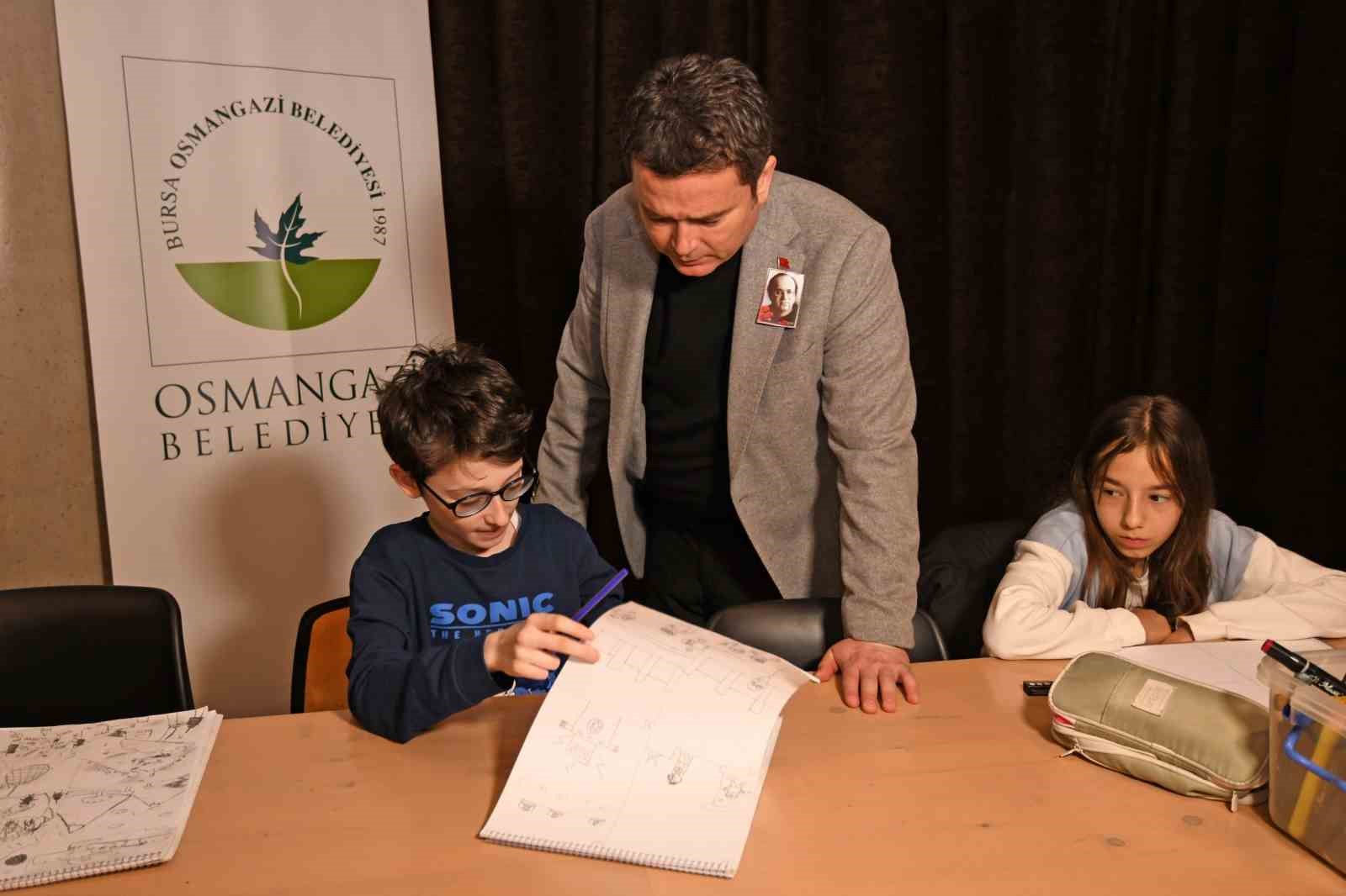 Başkan Aydın Çocukların Masalsı Dünyasına Eşlik Etti
