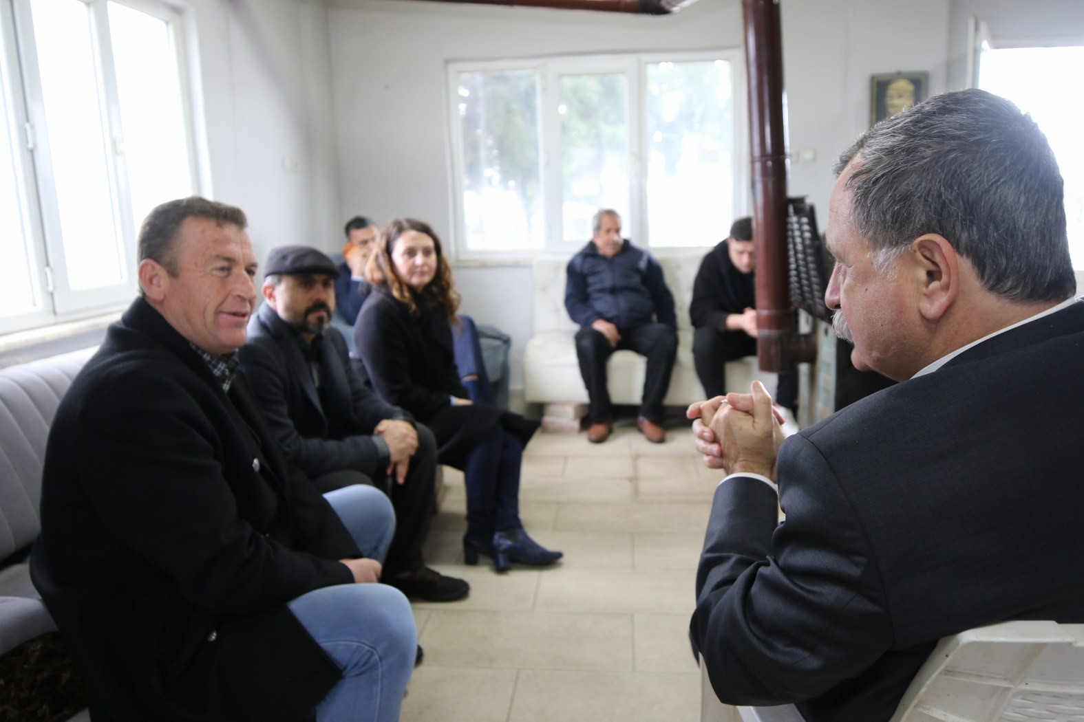 Başkan Balaban Kışlaköy sakinleriyle buluştu
