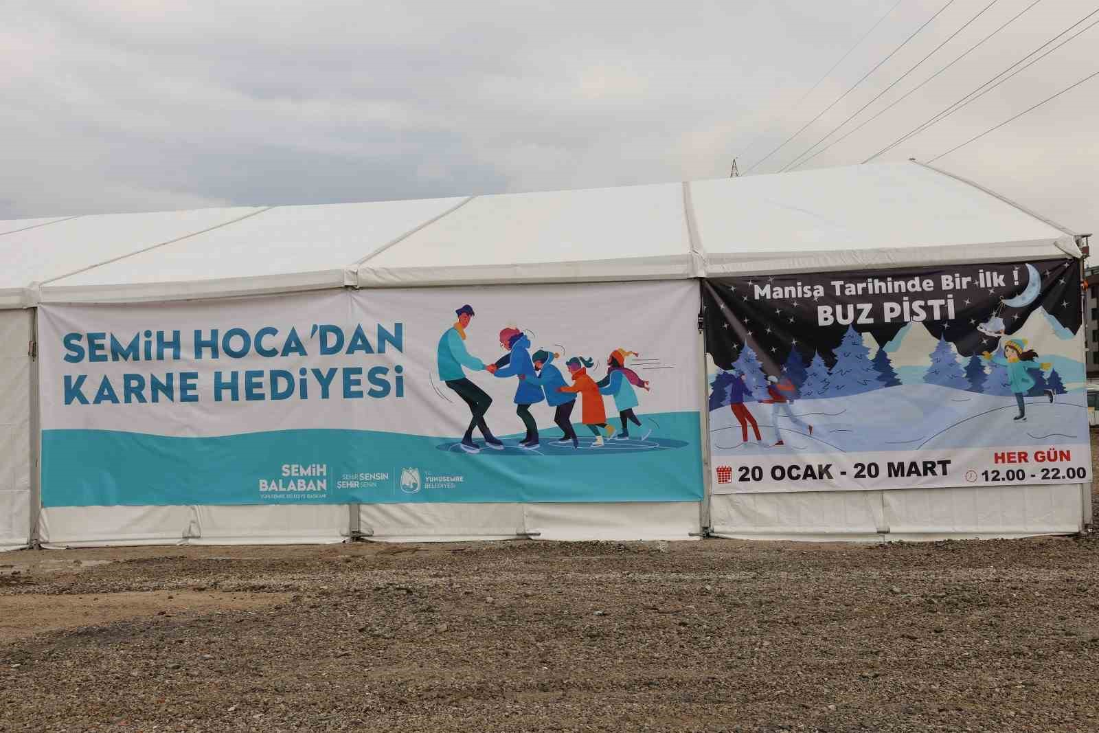 Başkan Balaban’dan karne hediyesi

