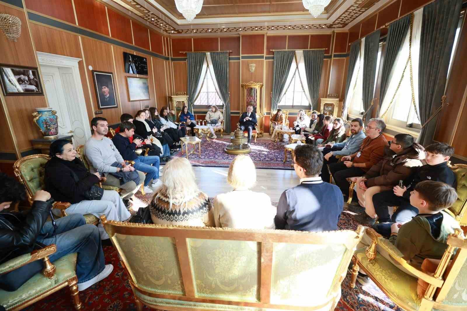 Başkan Balaban’dan öğrencilerin projesine destek
