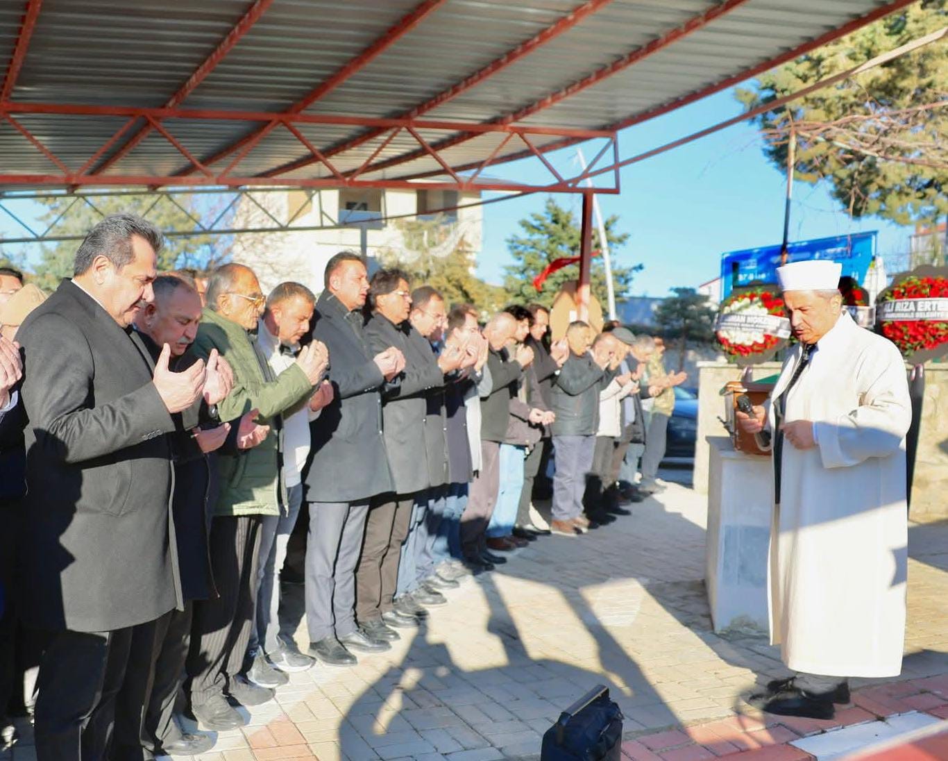 Başkan Başkafa son yolculuğuna uğurlandı

