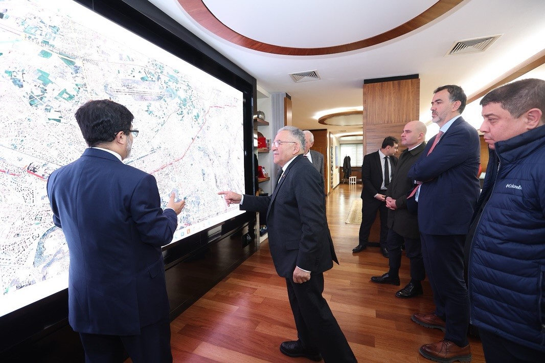 Başkan Büyükkılıç, Altyapı Yatırımları Genel Müdürü Eyigün’ü ağırladı
