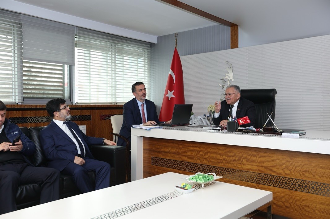 Başkan Büyükkılıç, Altyapı Yatırımları Genel Müdürü Eyigün’ü ağırladı
