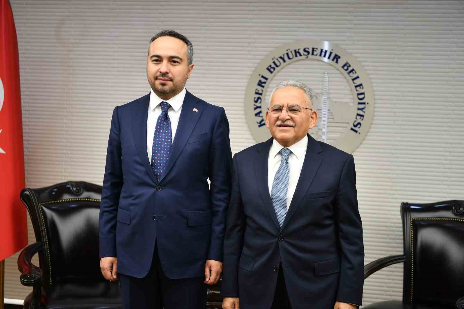 Başkan Büyükkılıç, Bakan Yardımcısı Demiralp’i ağırladı
