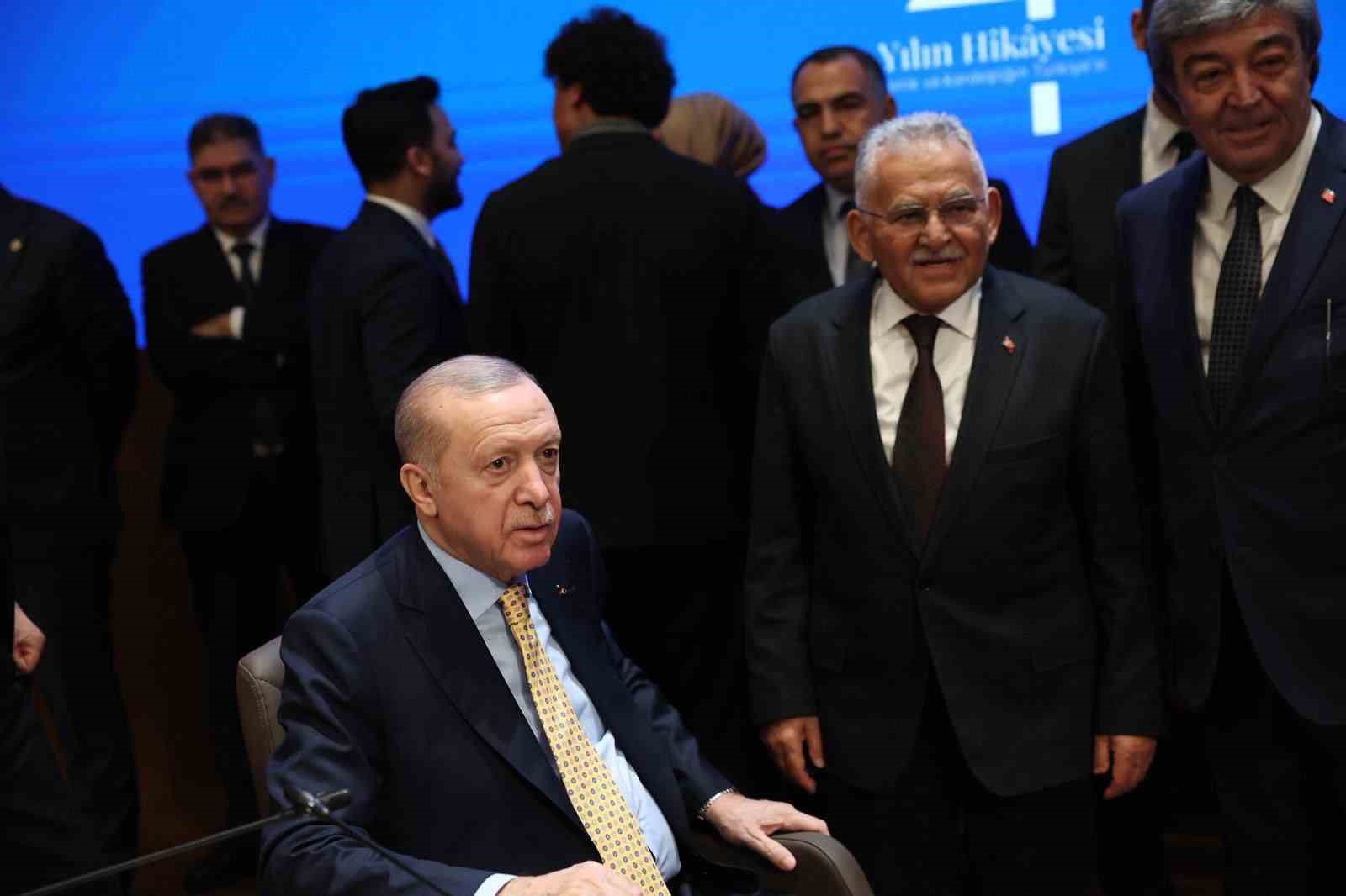 Başkan Büyükkılıç, Cumhurbaşkanı Erdoğan ile görüştü
