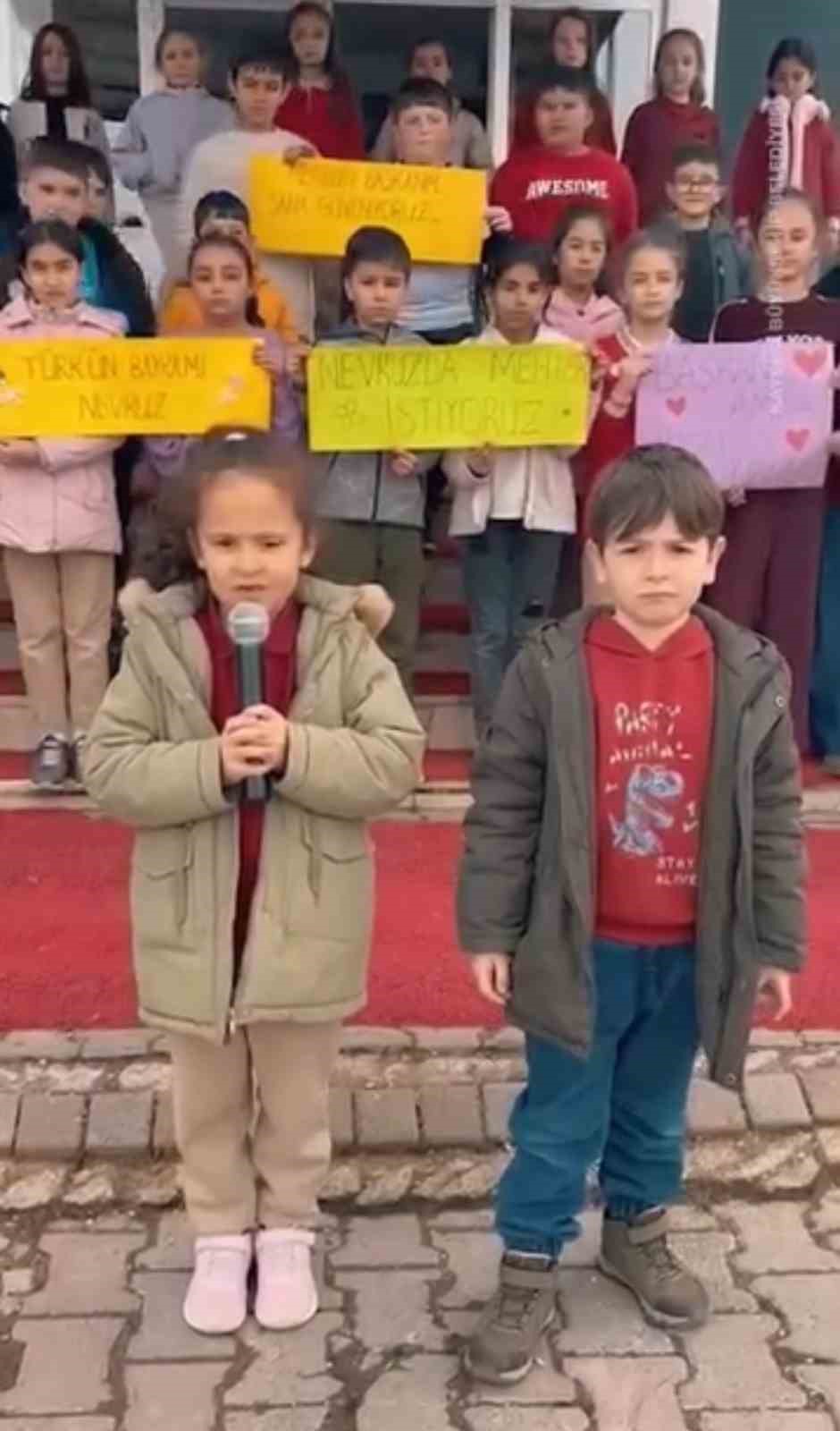 Başkan Büyükkılıç, ilkokul öğrencilerinin isteğine kayıtsız kalmadı
