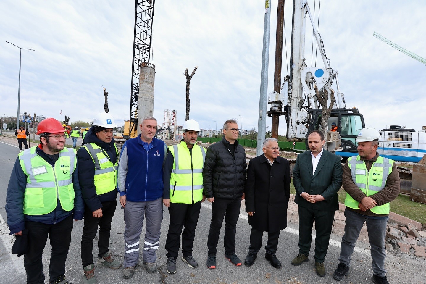 Başkan Büyükkılıç, Kartal Katlı Kavşağı Projesi’ni sahada inceledi
