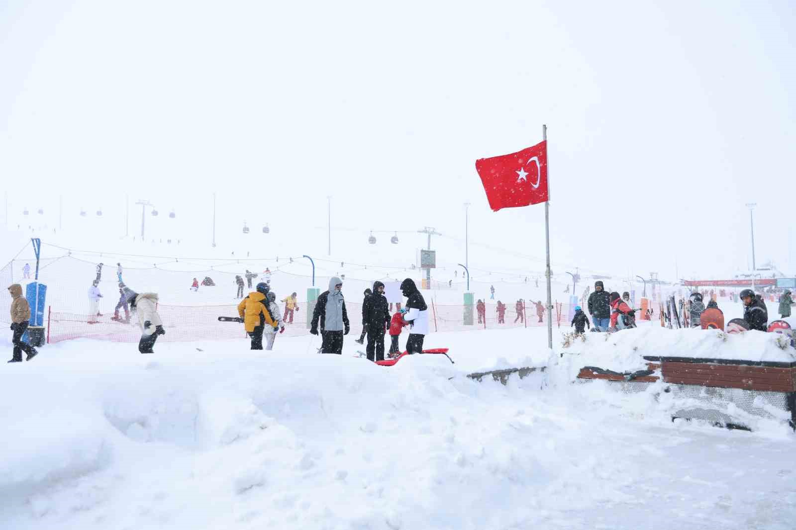 Başkan Büyükkılıç, Türkiye’nin kış turizminde amiral gemisi Erciyes’te
