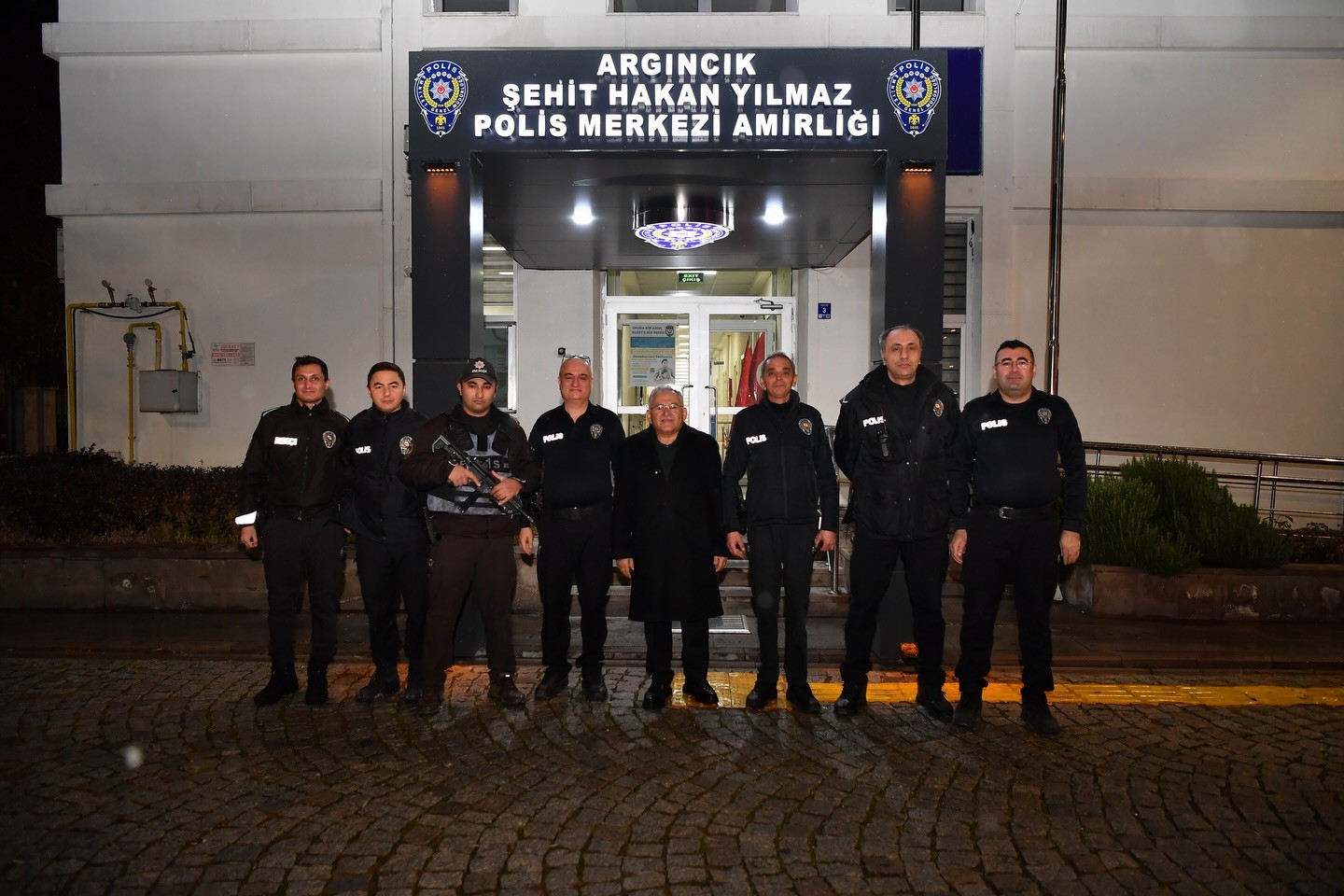 Başkan Büyükkılıç yeni yıla ekiplerle girdi
