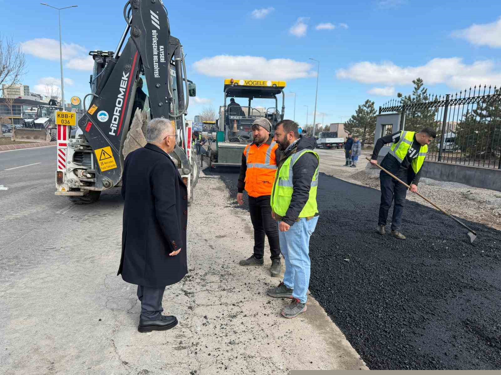 Başkan Büyükkılıç’tan Kartal Kavşağı Projesi öncesi sahada yakın takip
