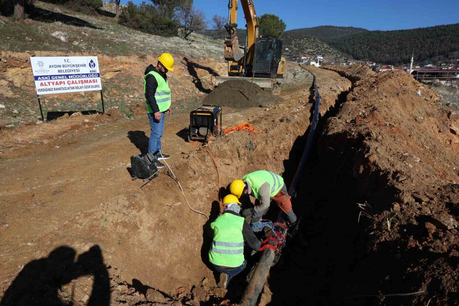 Başkan Çerçioğlu’ndan Karacasu’ya 4.8 milyonluk alt yapı yatırımı
