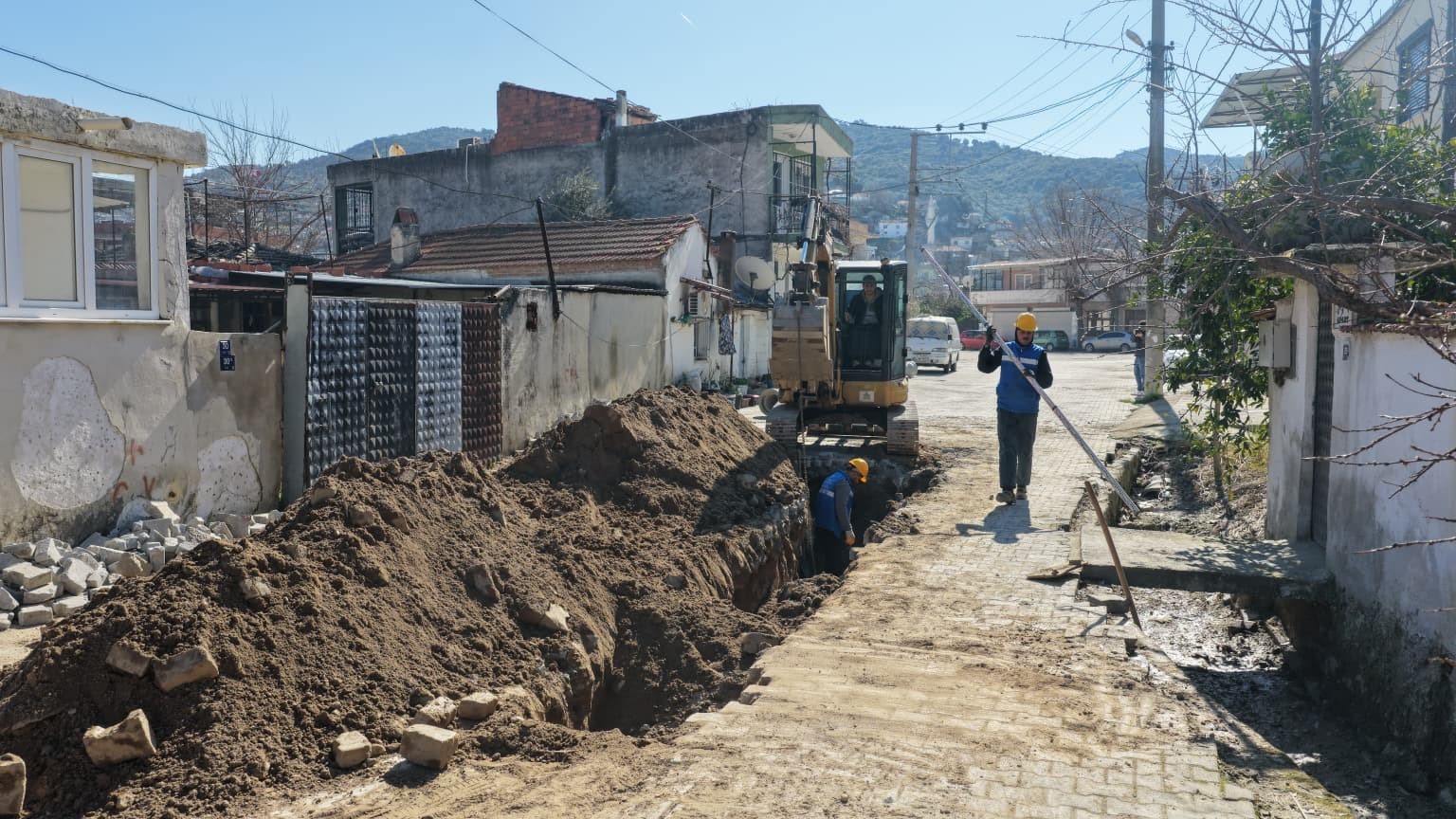 Başkan Çerçioğlu’ndan Söke’de altyapı yatırımı

