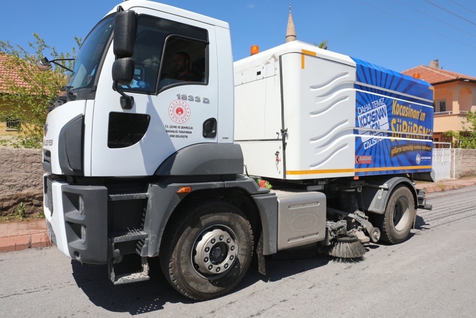 Başkan Çolakbayrakdar: "Temizlikte de Türkiye’nin en modern filosu Kocasinan’da"
