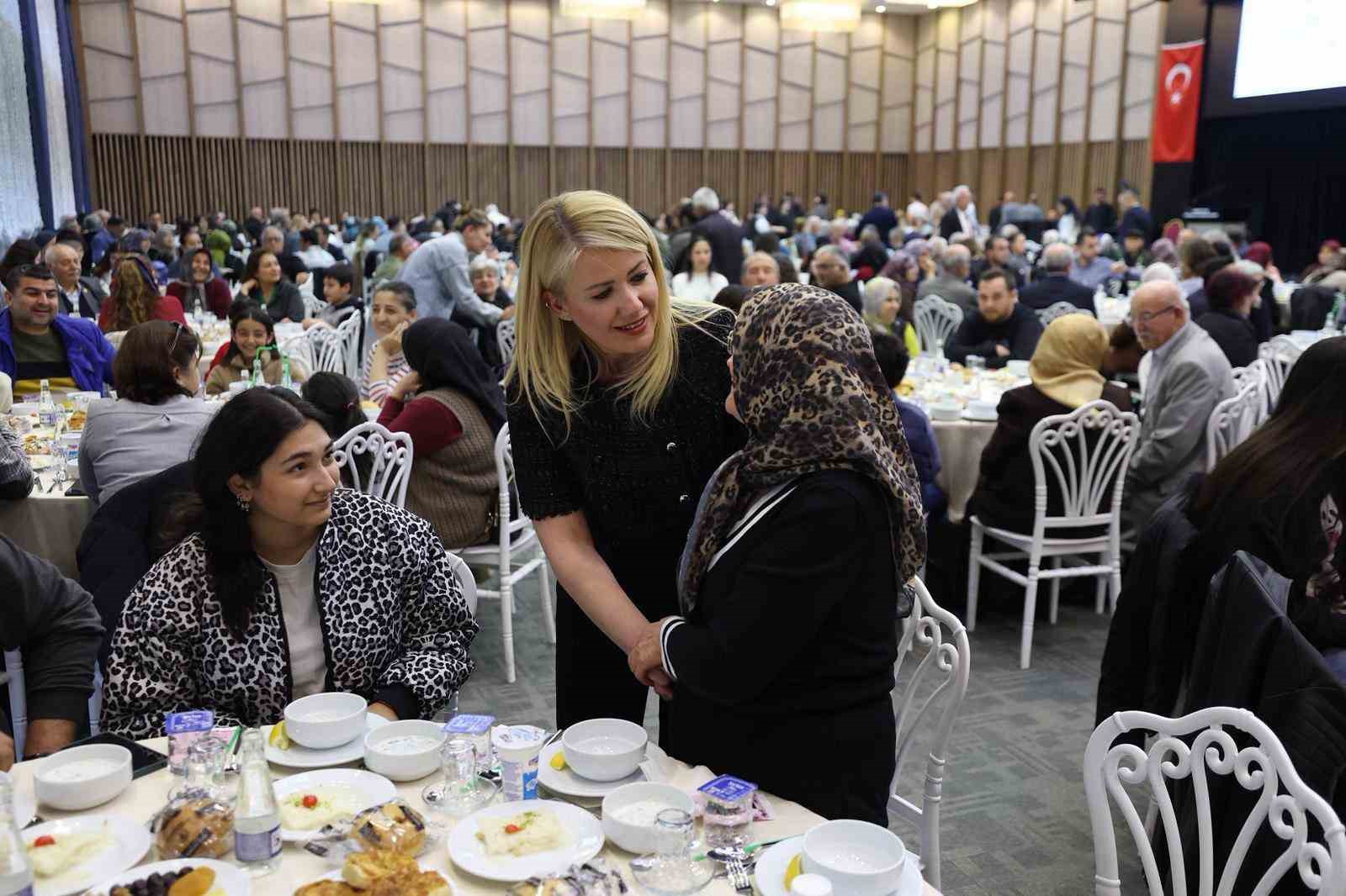 Başkan Doğan gazi ve şehit yakınları ile iftarda bir araya geldi
