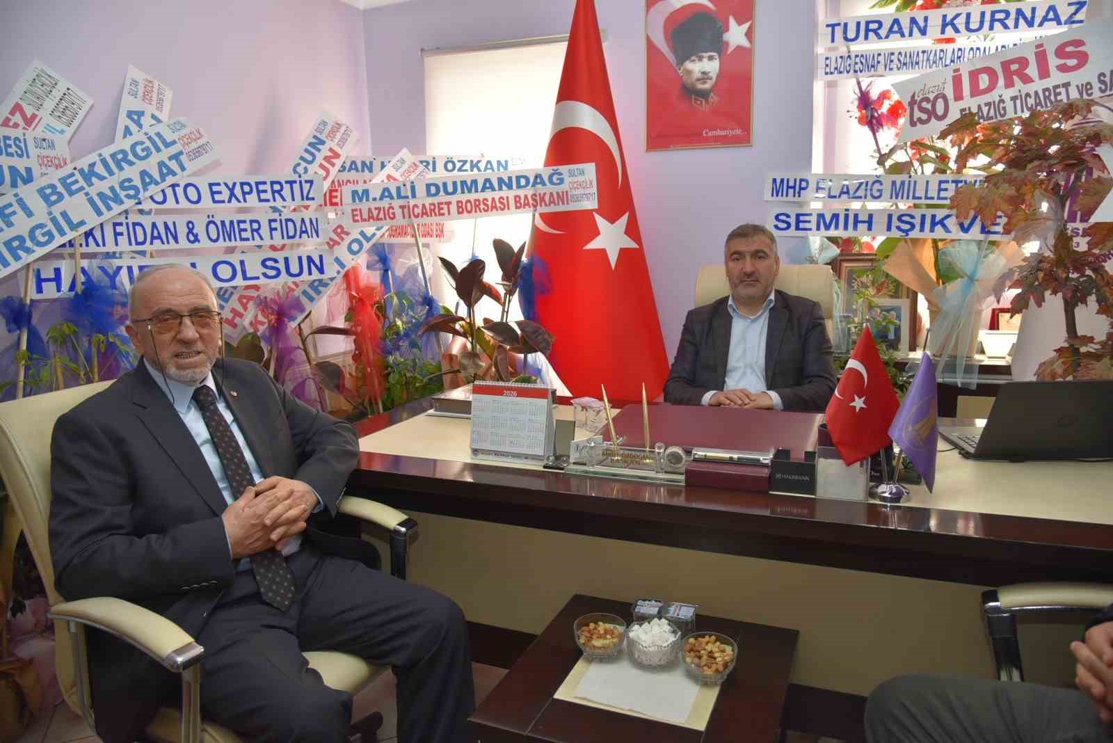 Başkan Dumandağ,  Kovancılar ve Karakoçan’da temaslarda bulundu
