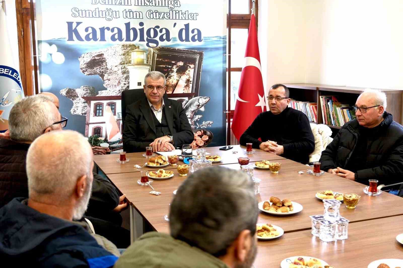 Başkan Elbi: Karabiga için birlikte konuşuyor, birlikte yol alıyoruz
