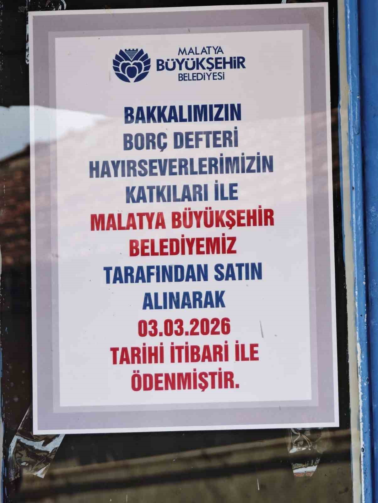 Başkan Er, vatandaşların mahalle bakkallarına ve fırınlarına olan borçlarını kapattı
