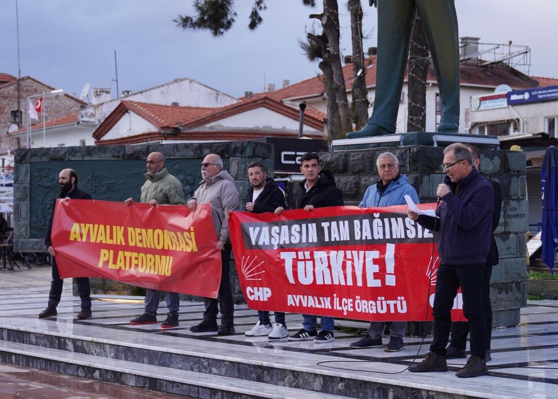 Başkan Ergin: "Hukukun üstünlüğünün, adaletin ve halk iradesinin yok sayılmasına karşı durmaya devam edeceğiz"
