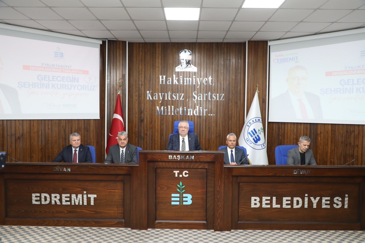 Başkan Ertaş, basınla buluştu: 2 yıllık hizmetleri anlattı
