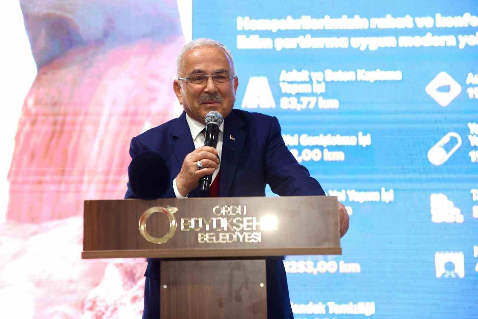 Başkan Güler: "Bizim ayrımız gayrımız yok"
