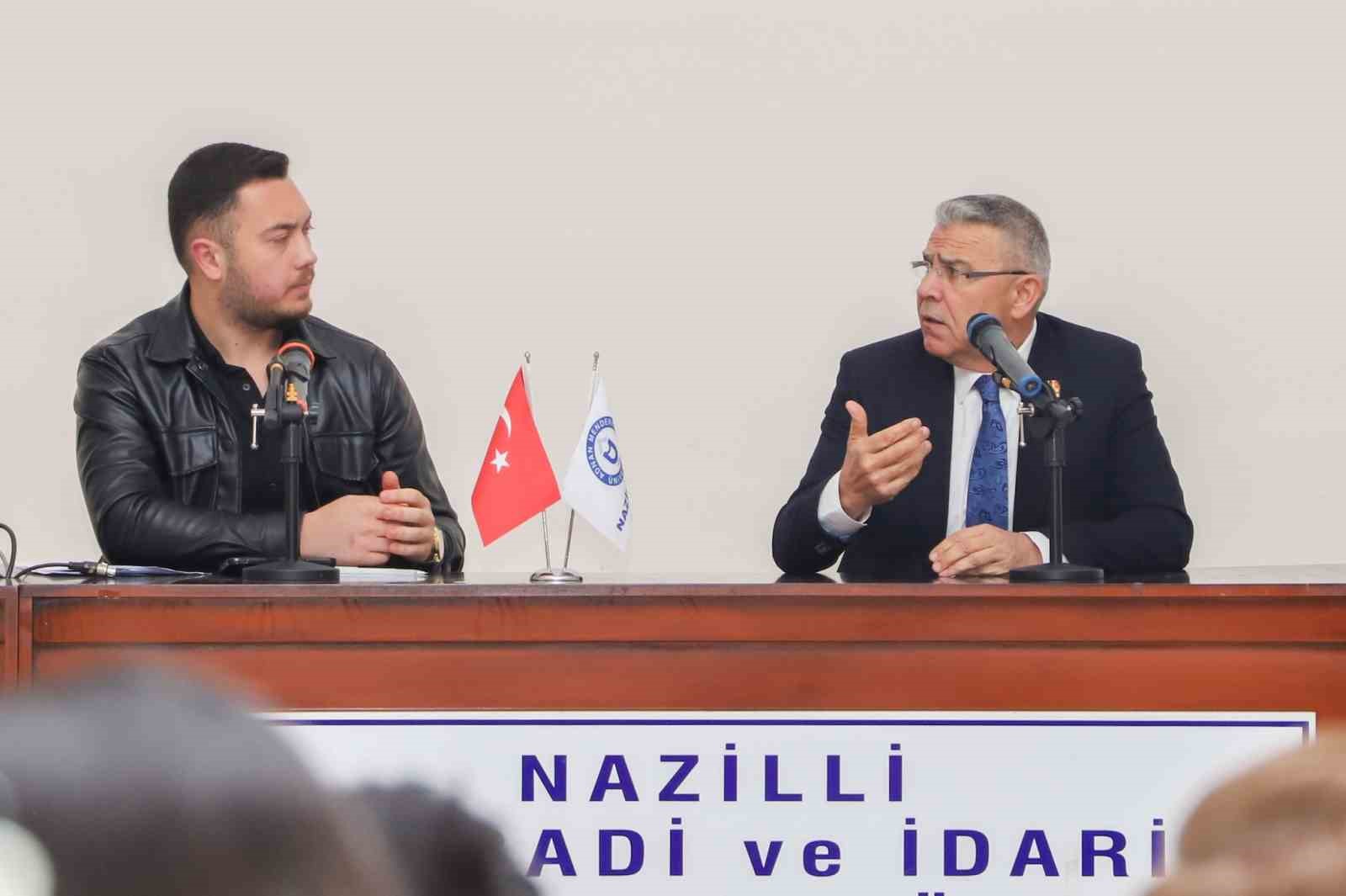 Başkan Güler, gençlerle tecrübelerini paylaştı
