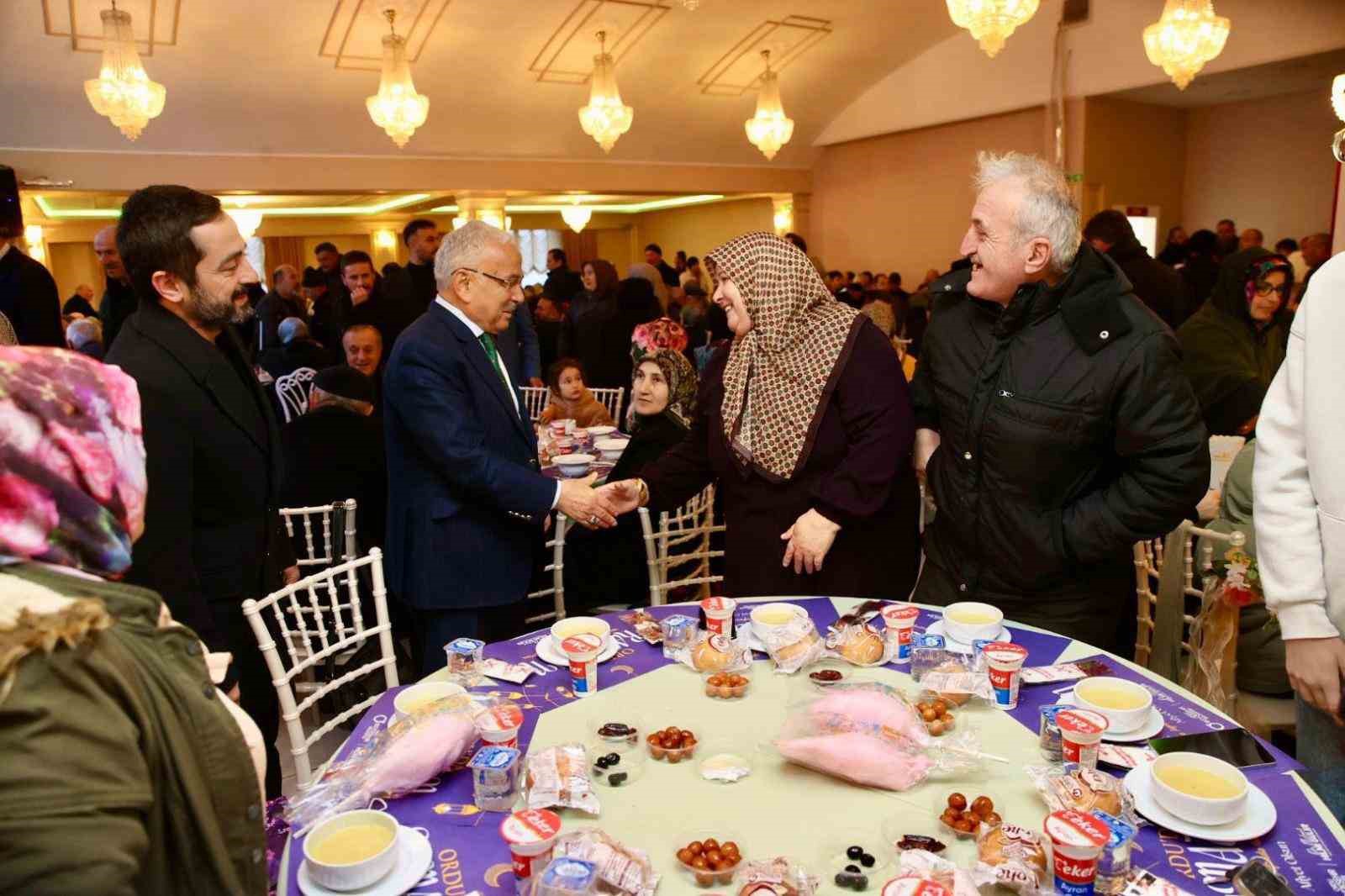 Başkan Güler: "Lokmalarımızı paylaşıp, sevgiyi büyüteceğiz"
