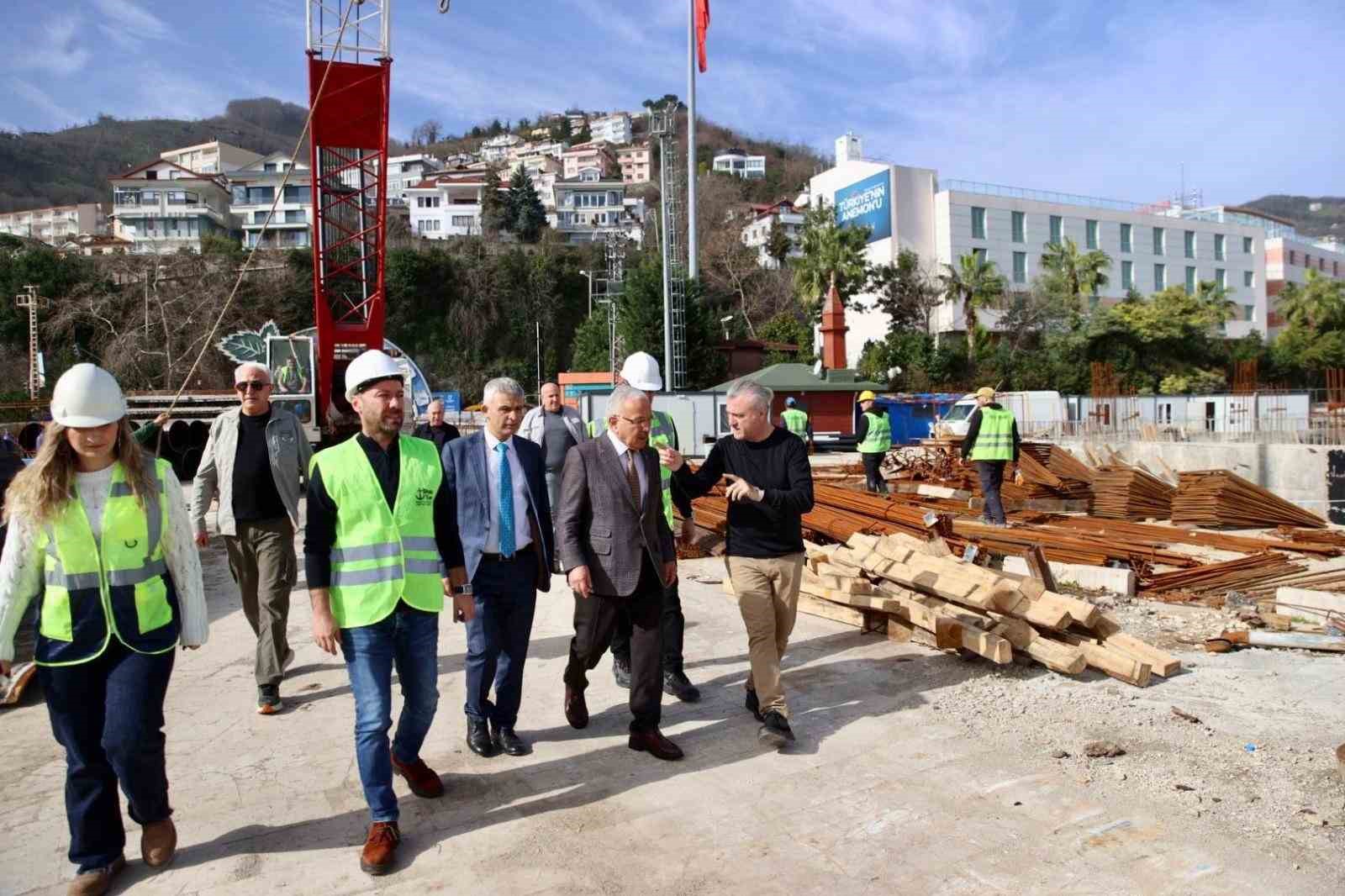 Başkan Güler: "Ordu’muza muhteşem bir eser kazandırıyoruz"
