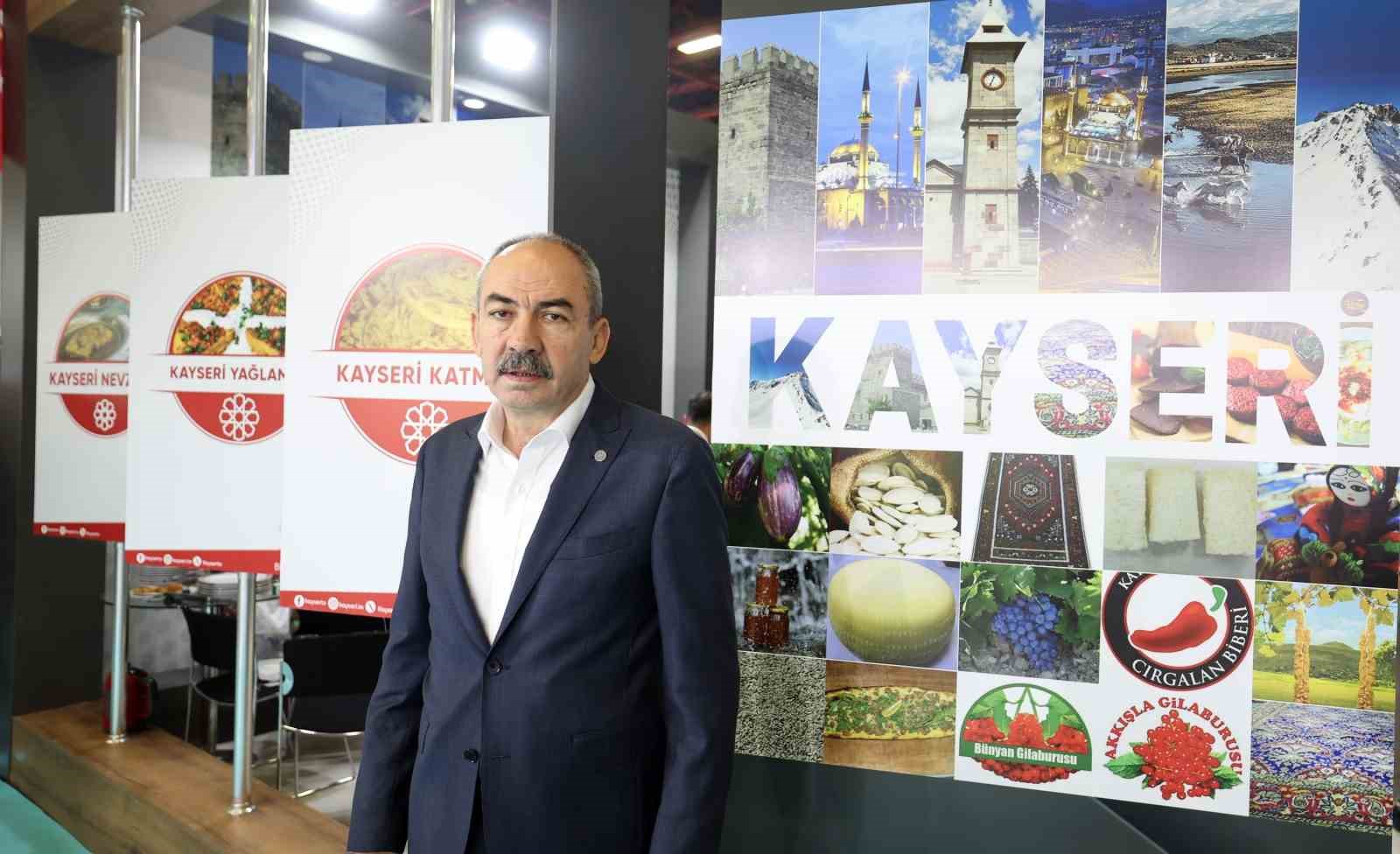 Başkan Gülsoy: "Kayseri’nin coğrafi işaretli yöresel ürünlerini Yörex’te tanıtacağız"
