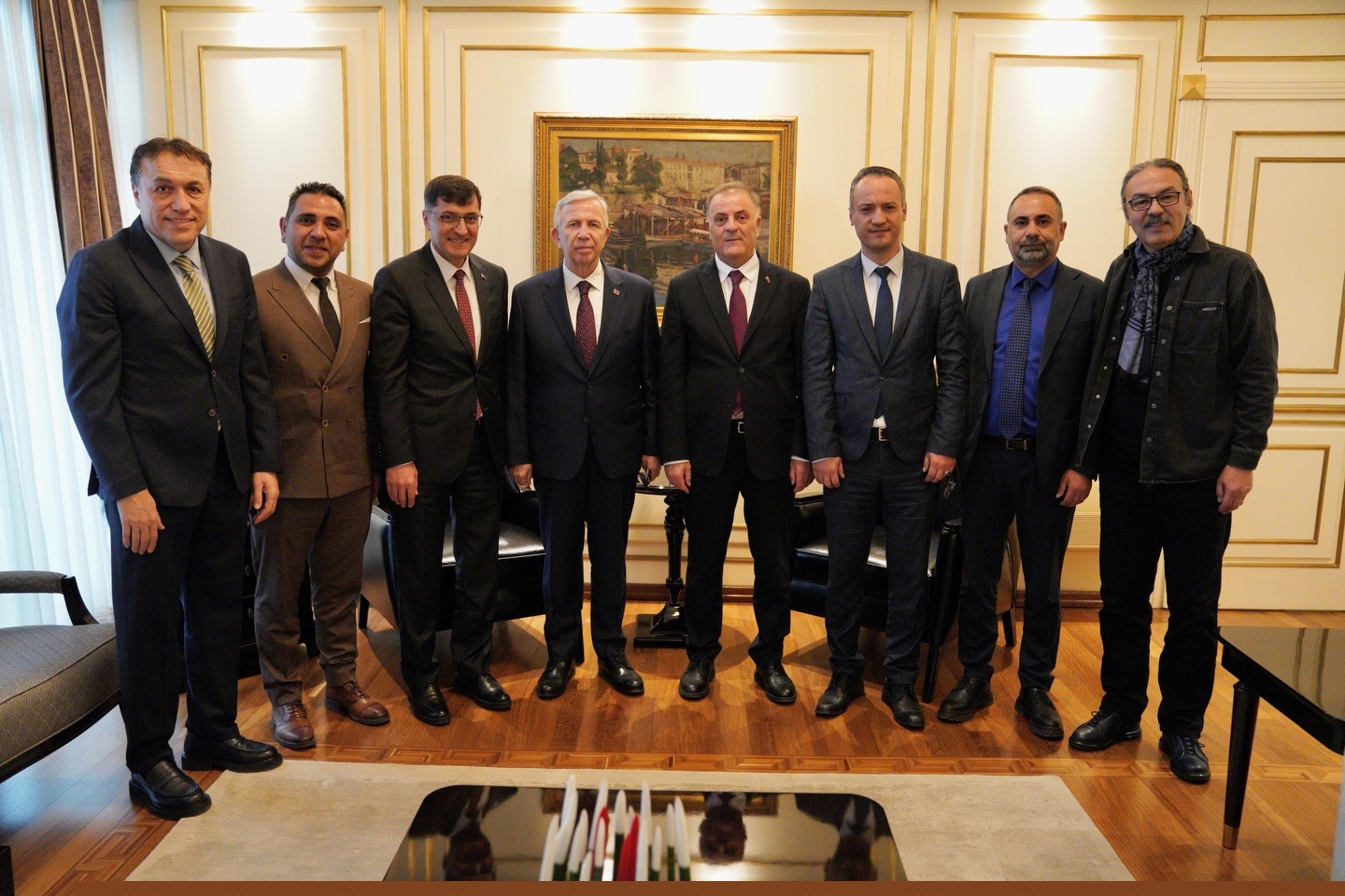 Başkan Kahveci’den şehirler arası iş birliği için önemli görüşme
