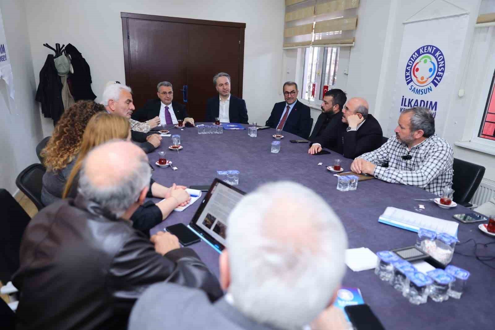 Başkan Kurnaz: "İlkadım için hep birlikte çalışıyoruz"
