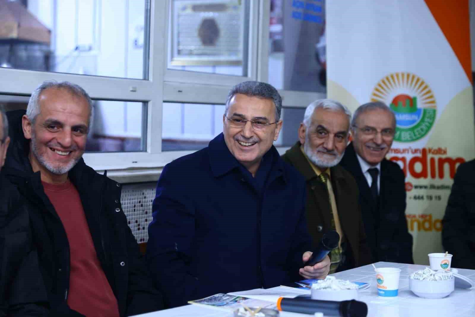 Başkan Kurnaz: "İlkadım’da gönül belediyeciliğini güçlendiriyoruz"
