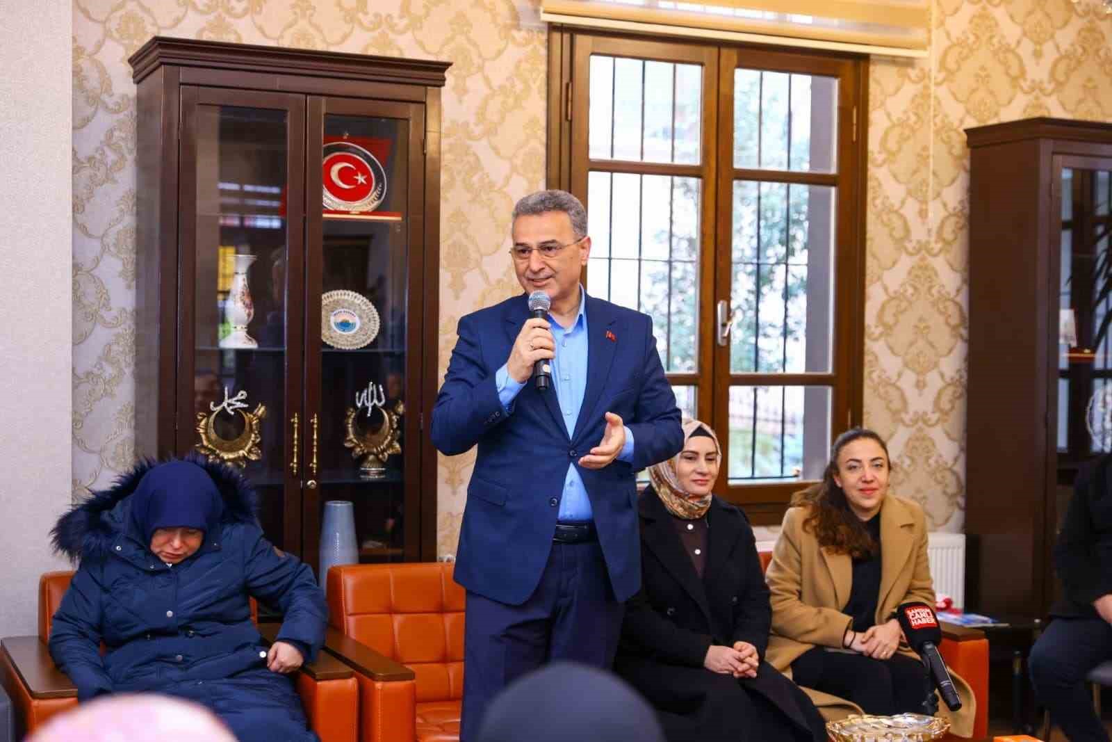 Başkan Kurnaz: "İlkadımlı kadınlarımız için kıymetli bir projeyi hayata geçirdik: Hanımeli Konağı"
