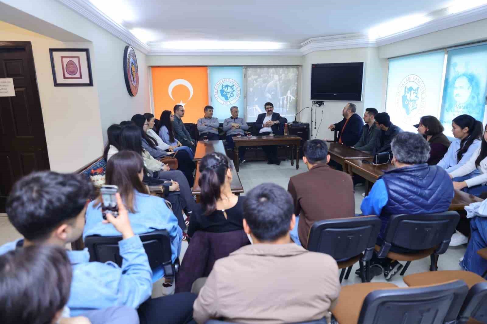 Başkan Kurnaz: "Uluslararası öğrenciler şehrimize kültürel zenginlik katıyor""
