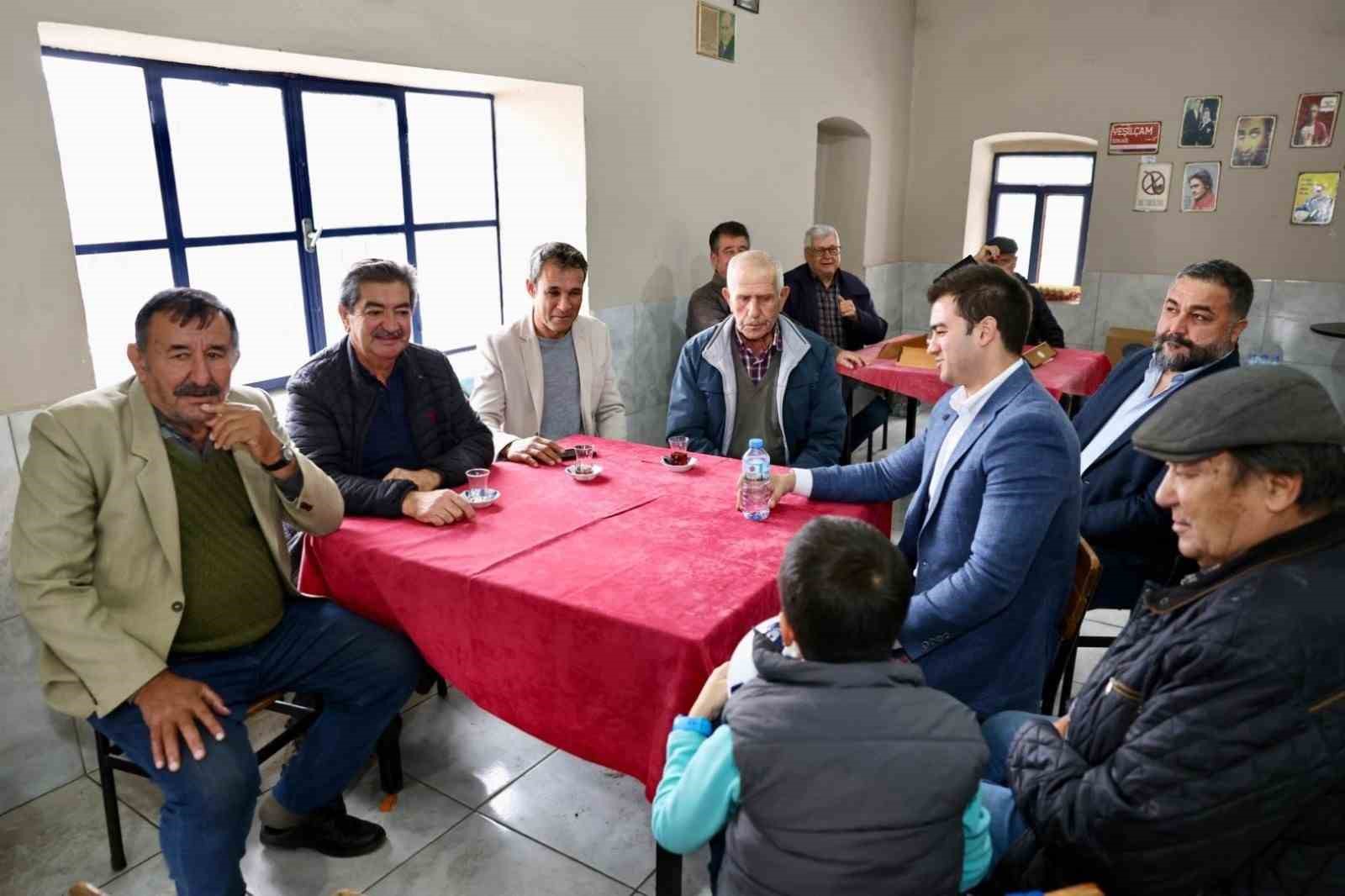 Başkan Mandalinci saha ziyaretlerine devam ediyor
