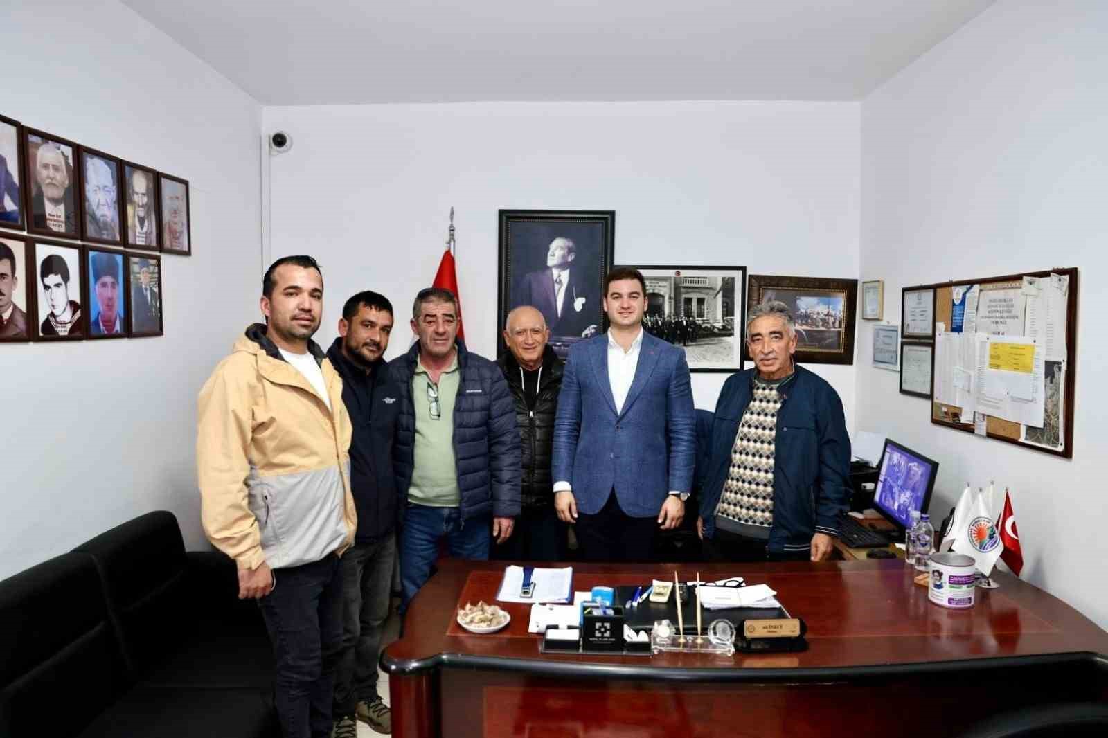 Başkan Mandalinci saha ziyaretlerine devam ediyor
