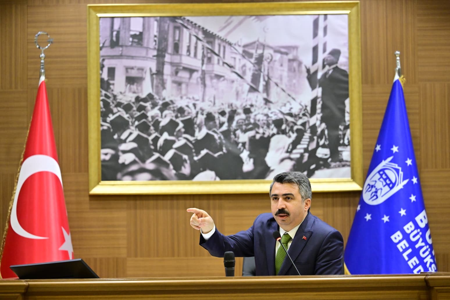 Başkan Oktay Yılmaz; "Şahin Biba Bursa’ya hayırlı olsun"
