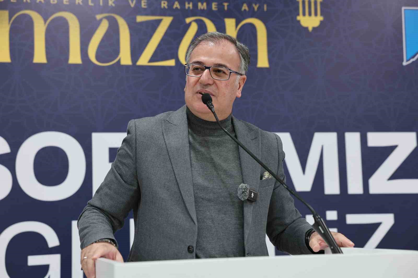 Başkan Özdoğan: "Hizmet ve eser siyasetini birlikte yapıyoruz"
