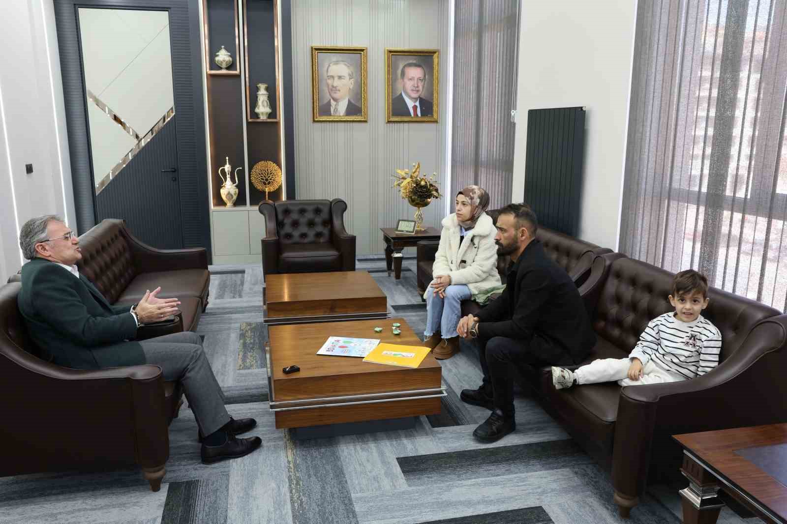 Başkan Özdoğan’dan minik Yakup Eymen için destek çağrısı
