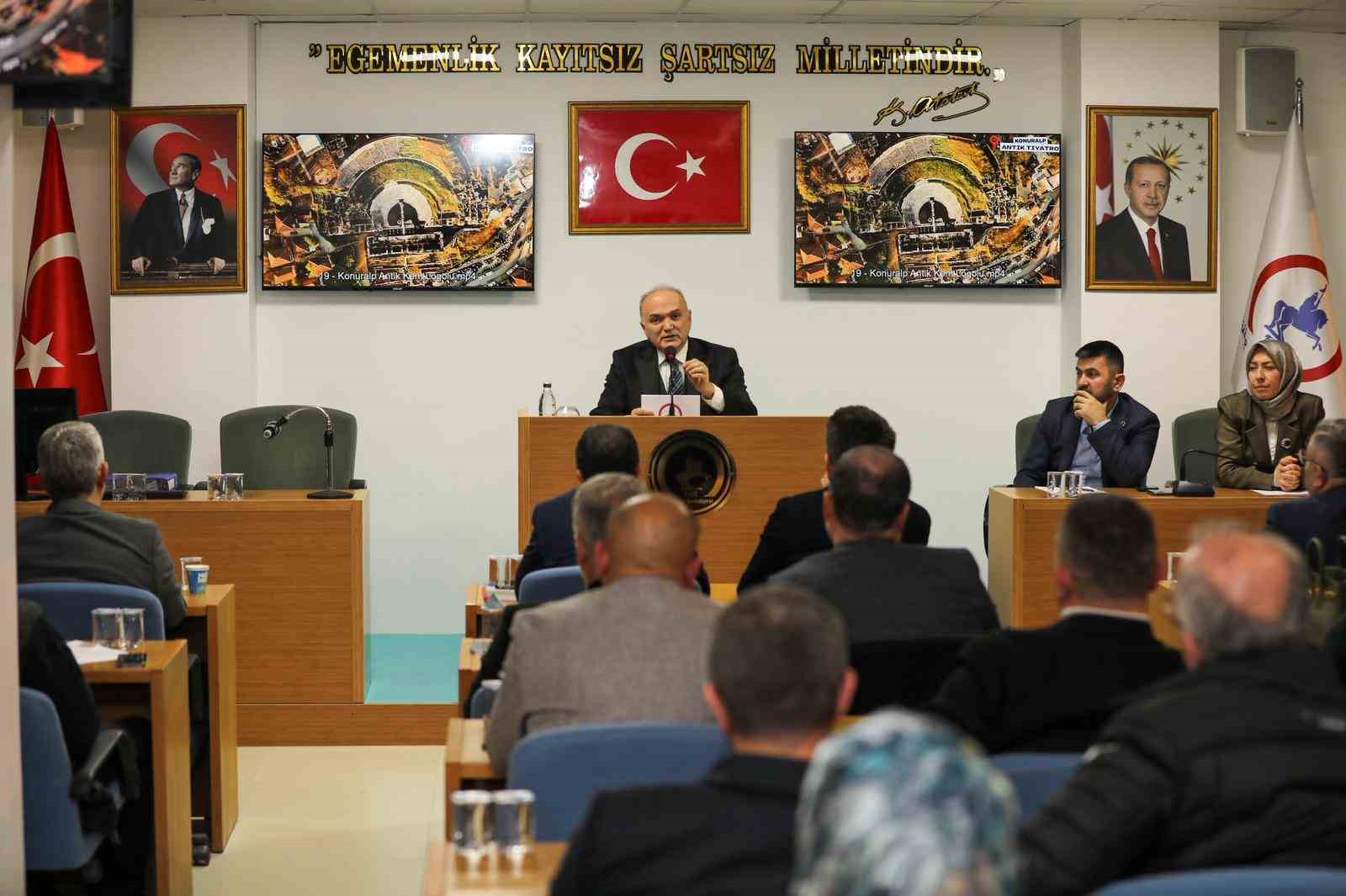 Başkan Özlü "2026 yılı Düzce Belediyesi için altın yıl olacak"
