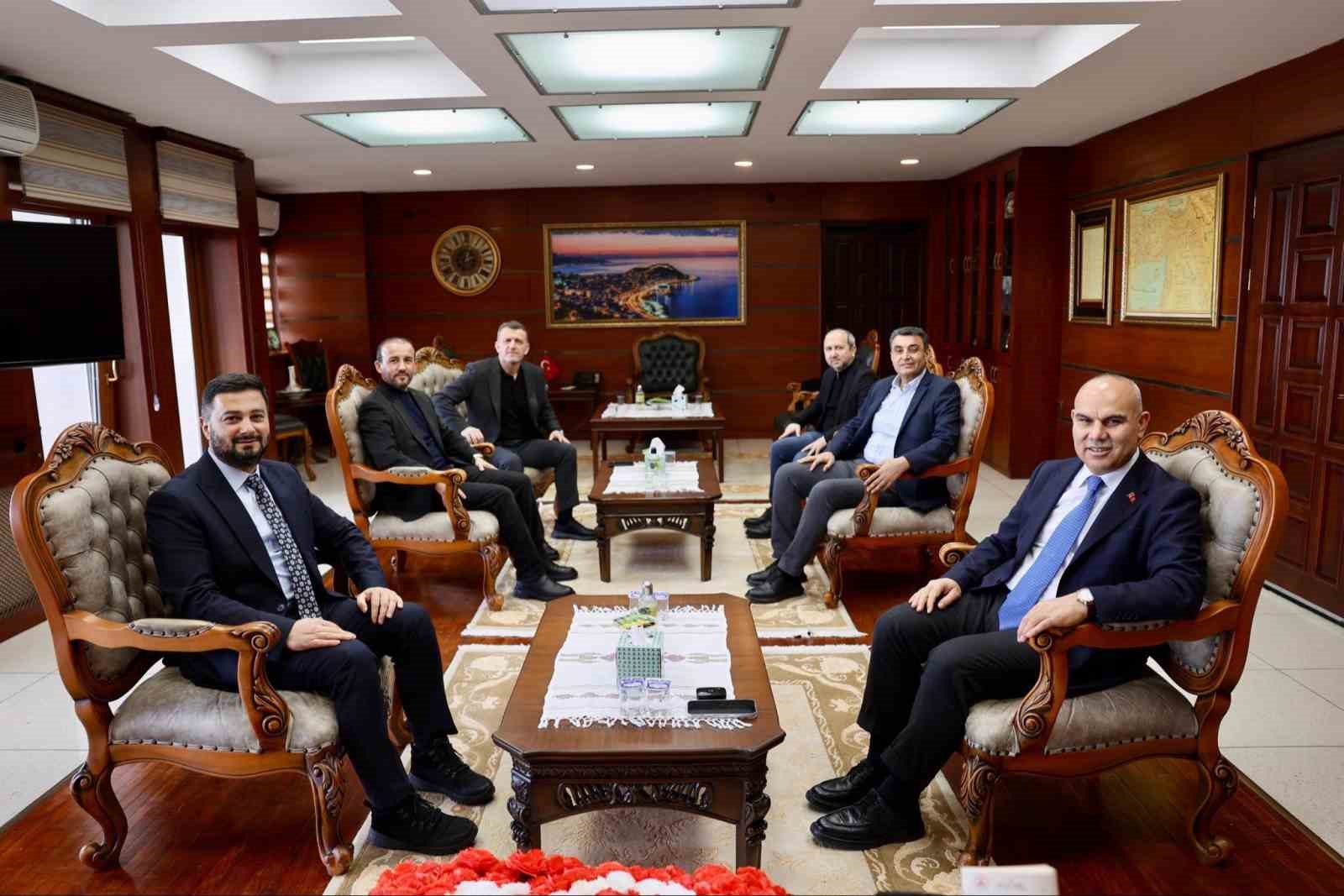 Başkan Öztekin’den Anadolu’da valilik ziyaretleri
